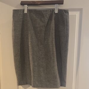 Ann Taylor Charcoal Pencil Skirt